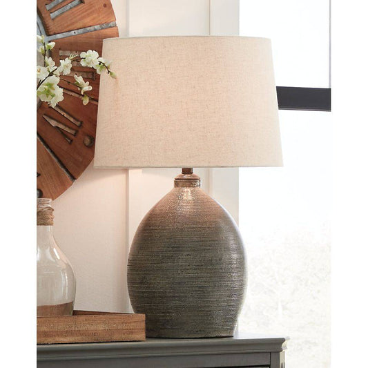 Signature Design by Ashley® Joyelle Terracotta Table Lamp (1/CN).