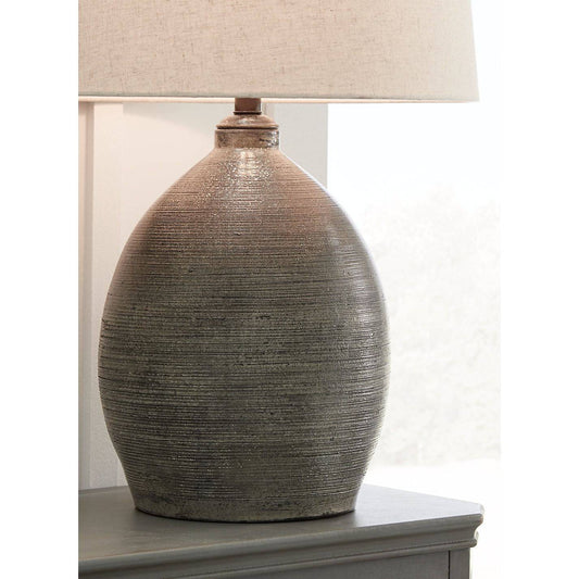 Signature Design by Ashley® Joyelle Terracotta Table Lamp (1/CN).