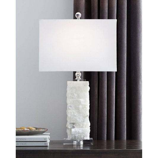 Signature Design by Ashley® Malise Alabaster Table Lamp (1/CN).