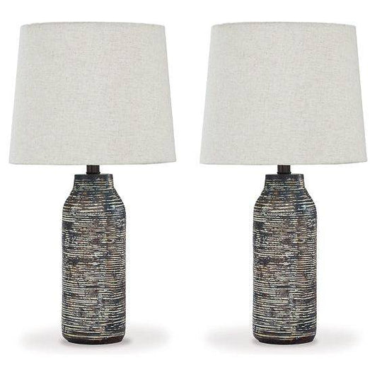 Signature Design by Ashley® Mahima Paper Table Lamp (2/CN).