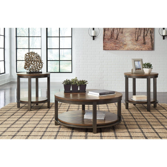 Signature Design by Ashley® Roybeck Occasional Table Set (3/CN).