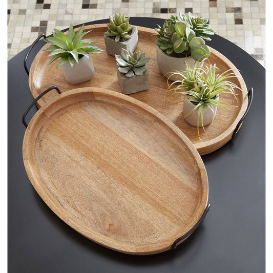 Signature Design by Ashley® Jocelyne Tray Set (2/CN).