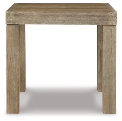 Silo Point Outdoor End Table - Dark Brown End Table modern furniture Contempo Furniture