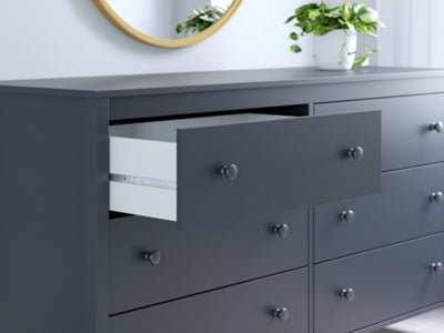 Simmenfort Dresser - Blue Dresser modern furniture Contempo Furniture