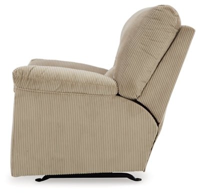 SimpleJoy Recliner - Beige Rocker Chair modern furniture Contempo Furniture