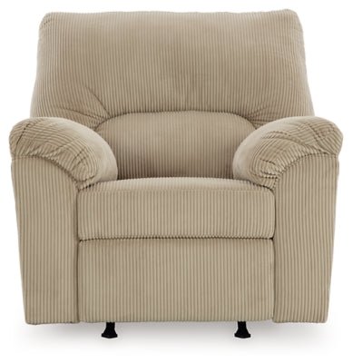 SimpleJoy Recliner - Beige Rocker Chair modern furniture Contempo Furniture