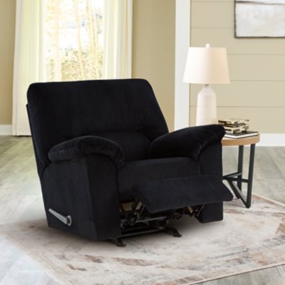 SimpleJoy Recliner - Black Rocker Chair modern furniture Contempo Furniture
