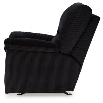 SimpleJoy Recliner - Black Rocker Chair modern furniture Contempo Furniture