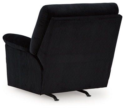 SimpleJoy Recliner - Black Rocker Chair modern furniture Contempo Furniture