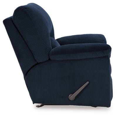 SimpleJoy Recliner - Blue Rocker Chair modern furniture Contempo Furniture