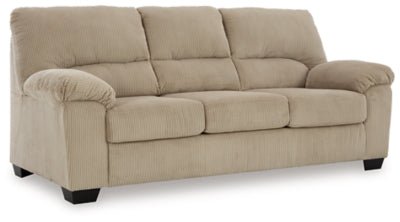 SimpleJoy Sofa - Beige Stationary Sofa modern furniture Contempo Furniture
