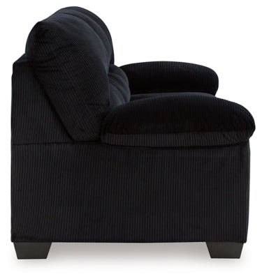 SimpleJoy Sofa - Black Stationary Sofa modern furniture Contempo Furniture