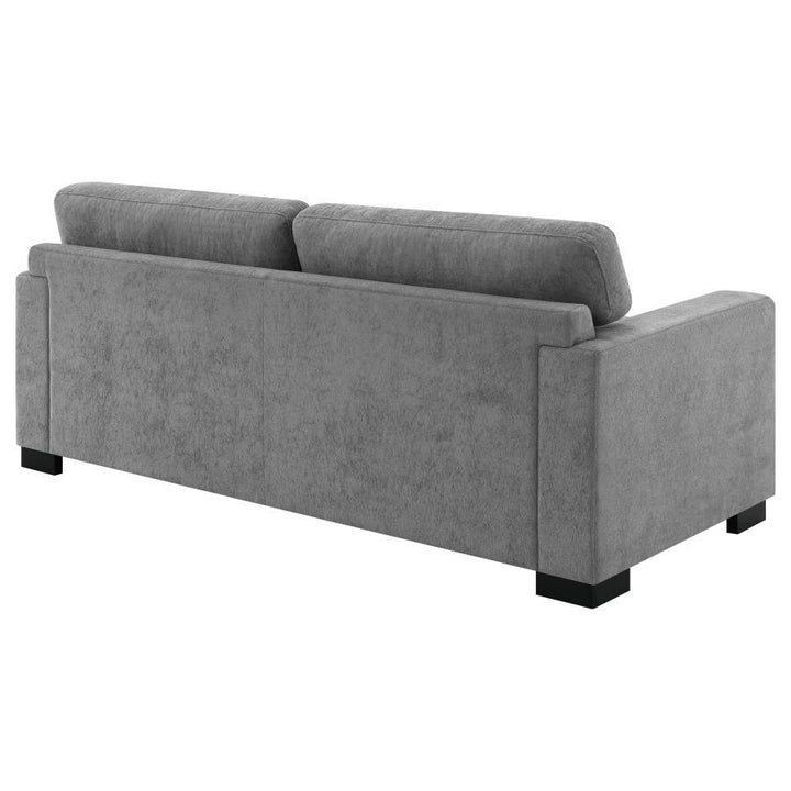 Simpson - Upholstered Sofa Sleeper With Queen Mattress - Gray Sleeper Sofa modern furniture Contempo Furniture