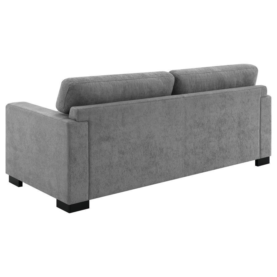 Simpson - Upholstered Sofa Sleeper With Queen Mattress - Gray Sleeper Sofa modern furniture Contempo Furniture