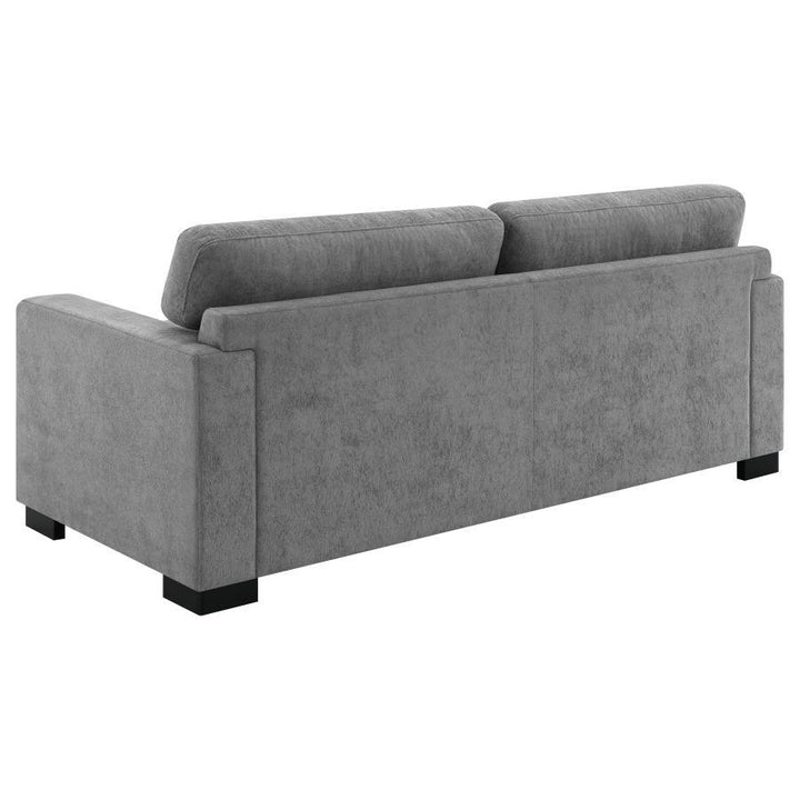 Simpson - Upholstered Sofa Sleeper With Queen Mattress - Gray Sleeper Sofa modern furniture Contempo Furniture