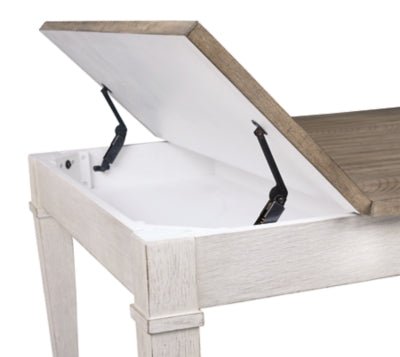 Skempton Dining Table - White Dining Table modern furniture Contempo Furniture