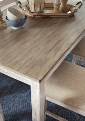 Skempton Dining Table - White Dining Table modern furniture Contempo Furniture