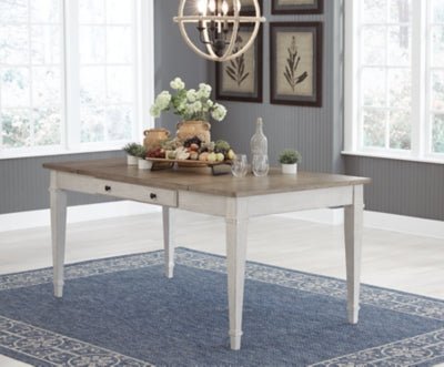 Skempton Dining Table - White Dining Table modern furniture Contempo Furniture