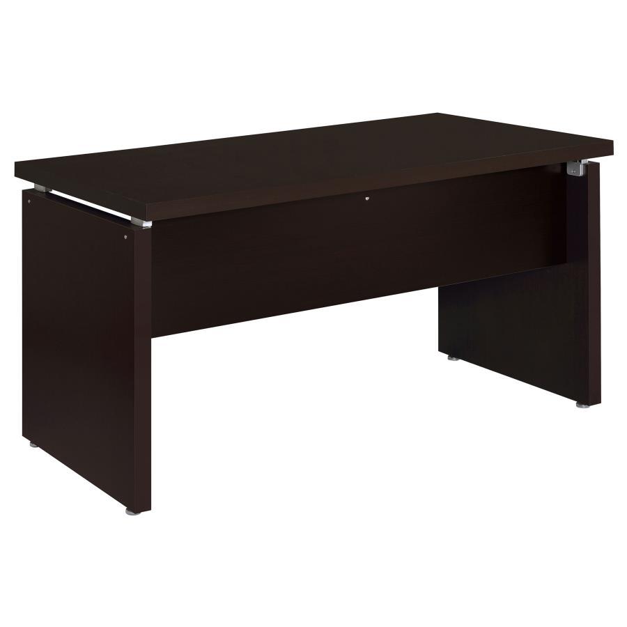 Skylar - Computer Desk With Keyboard Drawer - Cappuccino Computer Desk modern furniture Contempo Furniture