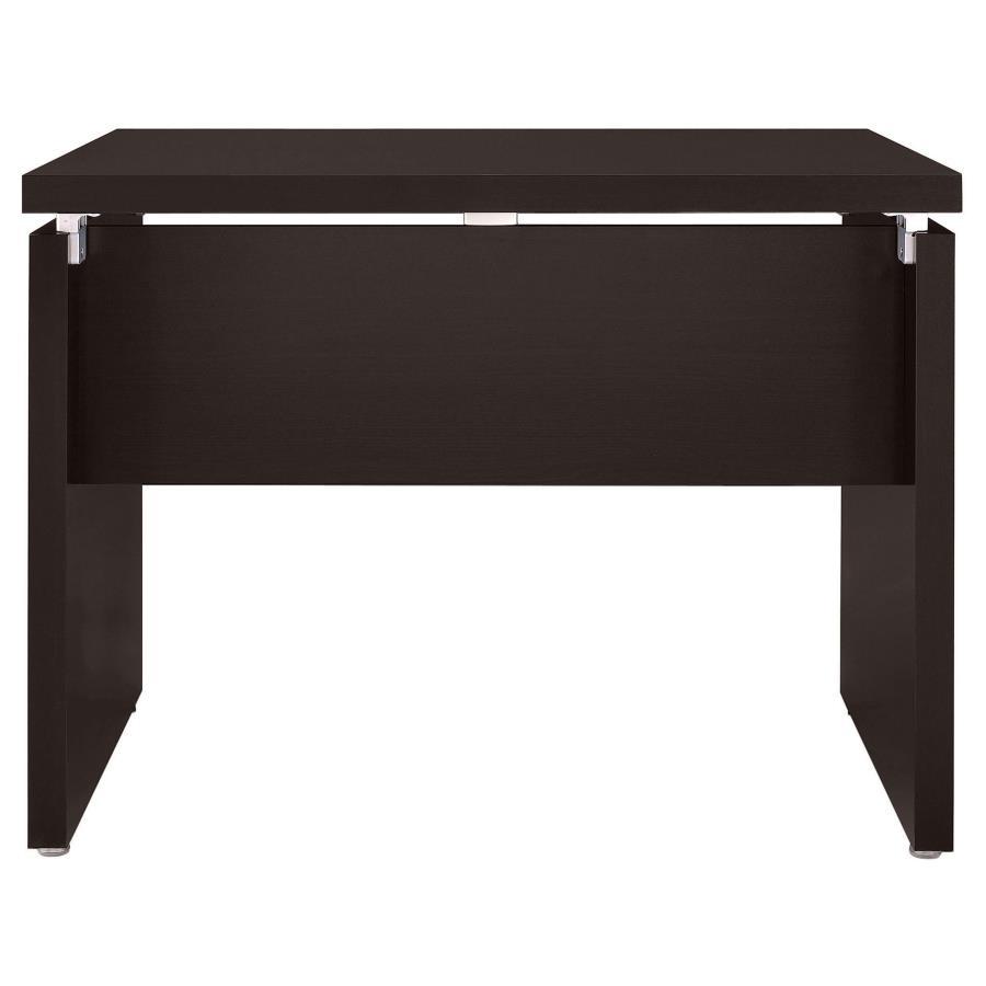 Skylar - Engineered Wood Writing Desk - Cappuccino Writing Desk modern furniture Contempo Furniture