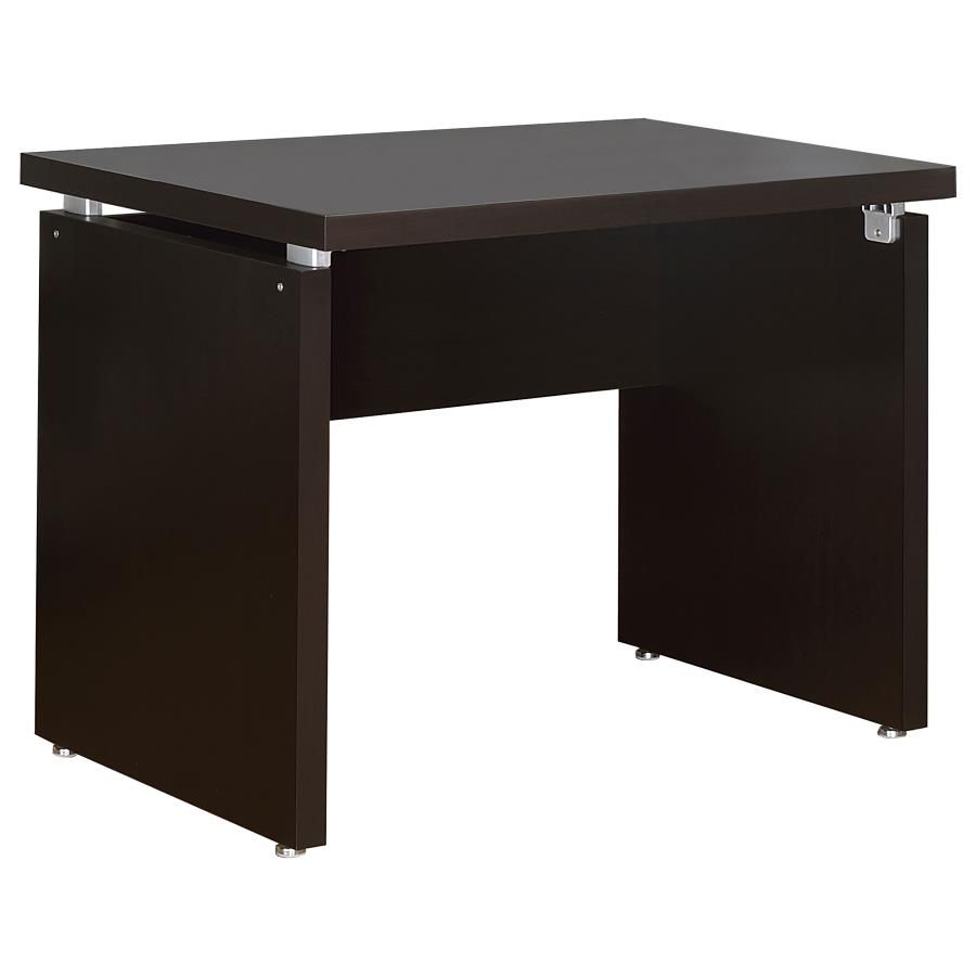 Skylar - Engineered Wood Writing Desk - Cappuccino Writing Desk modern furniture Contempo Furniture