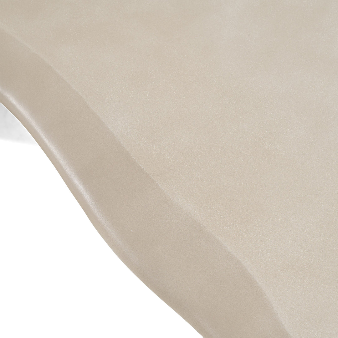 Slone - Modern Beige Concrete Coffee Table