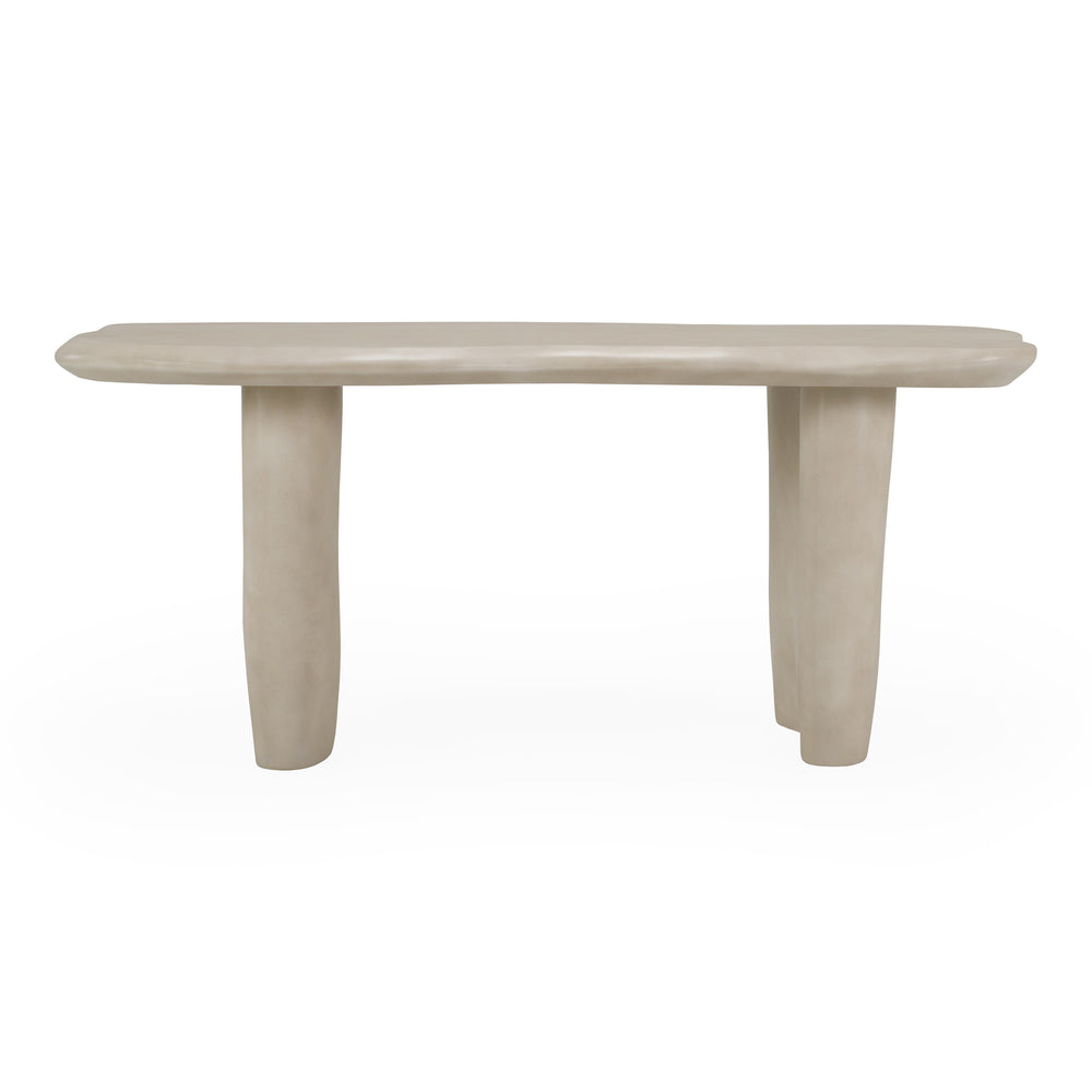 Slone - Modern Beige Concrete Dining Table