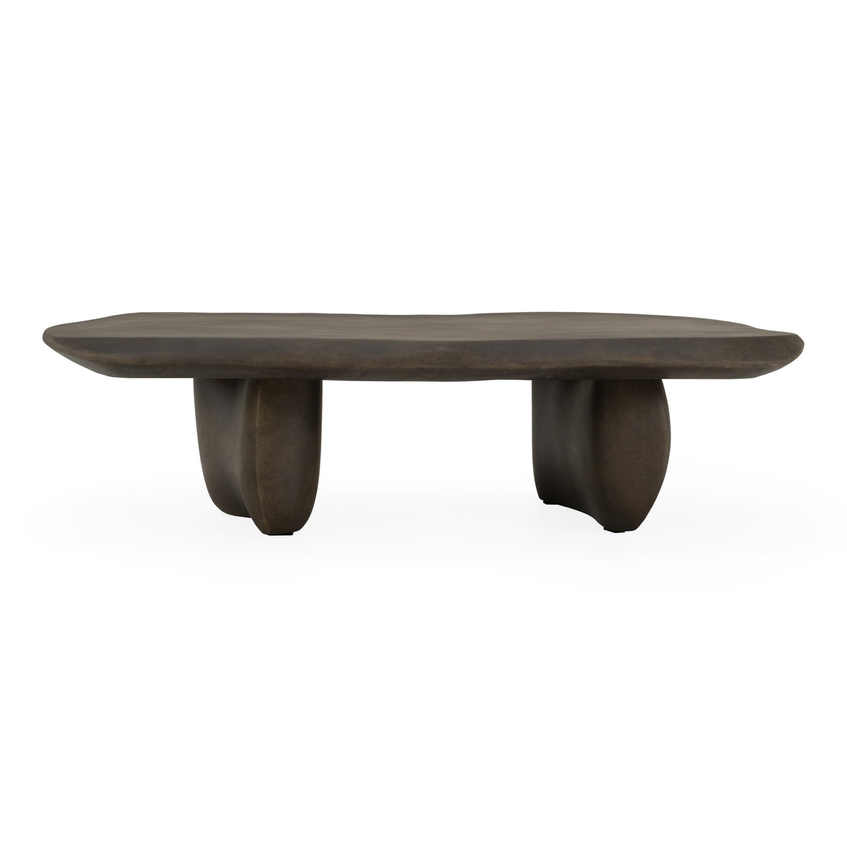 Slone - Modern Brown Fiberform Coffee Table