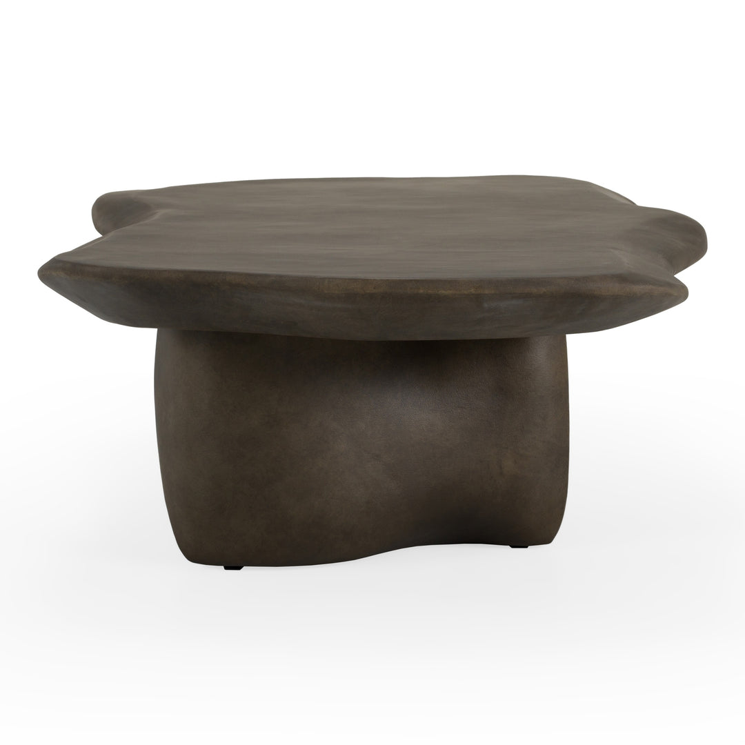 Slone - Modern Brown Fiberform Coffee Table