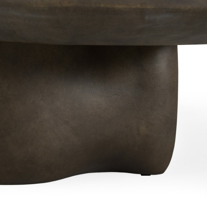 Slone - Modern Brown Fiberform Coffee Table