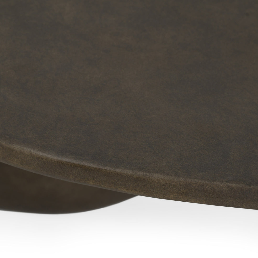 Slone - Modern Brown Fiberform Coffee Table