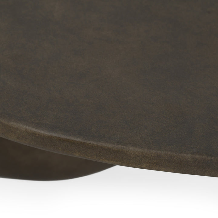 Slone - Modern Brown Fiberform Coffee Table