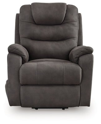 Snowfield Power Lift Recliner - Dark Gray Power Lift Recliner modern furniture Contempo Furniture