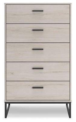Socalle Chest of Drawers - Beige Accent Chest modern furniture Contempo Furniture