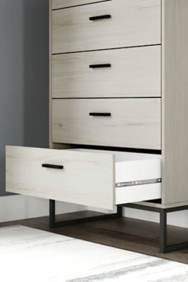 Socalle Chest of Drawers - Beige Accent Chest modern furniture Contempo Furniture