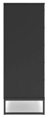 Socalle Chest of Drawers - Black Accent Chest modern furniture Contempo Furniture