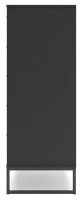 Socalle Chest of Drawers - Black Accent Chest modern furniture Contempo Furniture