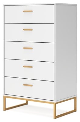 Socalle Chest of Drawers - White Accent Chest modern furniture Contempo Furniture