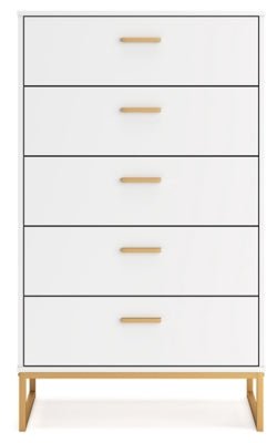 Socalle Chest of Drawers - White Accent Chest modern furniture Contempo Furniture