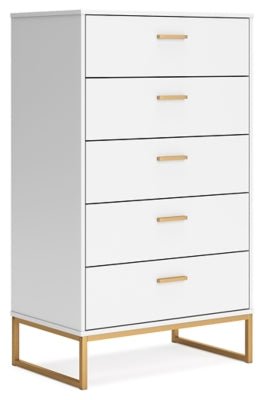 Socalle Chest of Drawers - White Accent Chest modern furniture Contempo Furniture