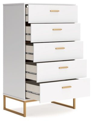Socalle Chest of Drawers - White Accent Chest modern furniture Contempo Furniture