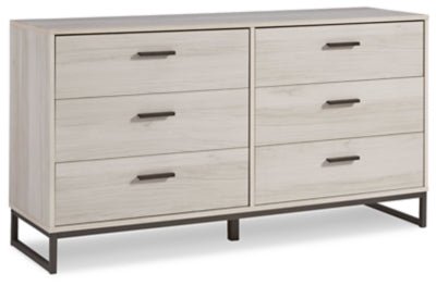 Socalle Dresser - Beige Dresser modern furniture Contempo Furniture