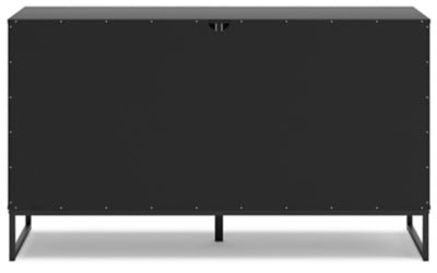 Socalle Dresser - Black Dresser modern furniture Contempo Furniture