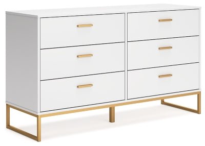 Socalle Dresser - White Dresser modern furniture Contempo Furniture