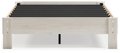 Socalle Full Platform Bed - Beige Platform Bed modern furniture Contempo Furniture
