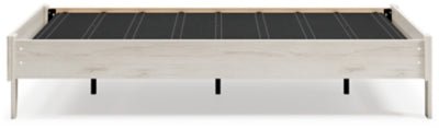 Socalle Full Platform Bed - Beige Platform Bed modern furniture Contempo Furniture