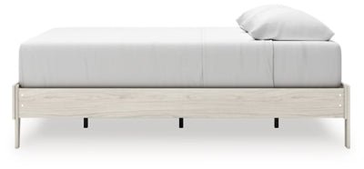 Socalle King Platform Bed - Beige Platform Bed modern furniture Contempo Furniture