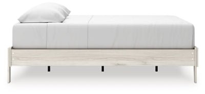 Socalle King Platform Bed - Beige Platform Bed modern furniture Contempo Furniture