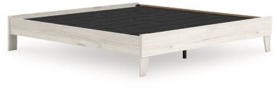 Socalle King Platform Bed - Beige Platform Bed modern furniture Contempo Furniture