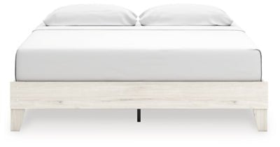 Socalle King Platform Bed - Beige Platform Bed modern furniture Contempo Furniture
